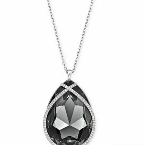Womans Black Crystal Swarovski